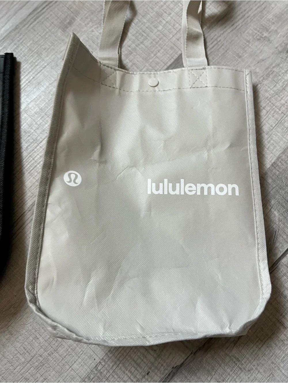 LULULEMON athletica SET OF Two  Everyday Tote - Black & Cream